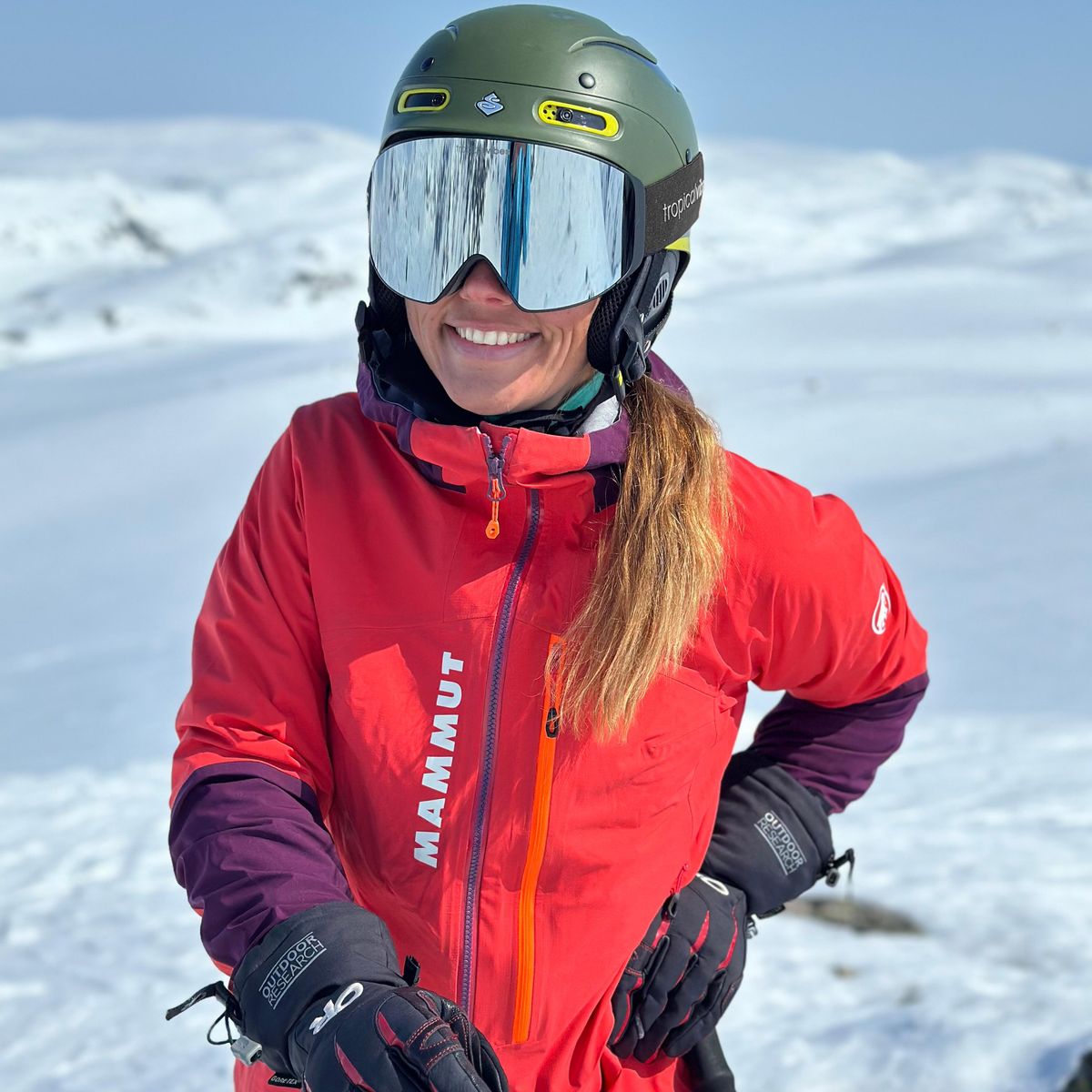 Tropical Vibes® Goggles Hemsedal Edt | Black - Shiny Silver|