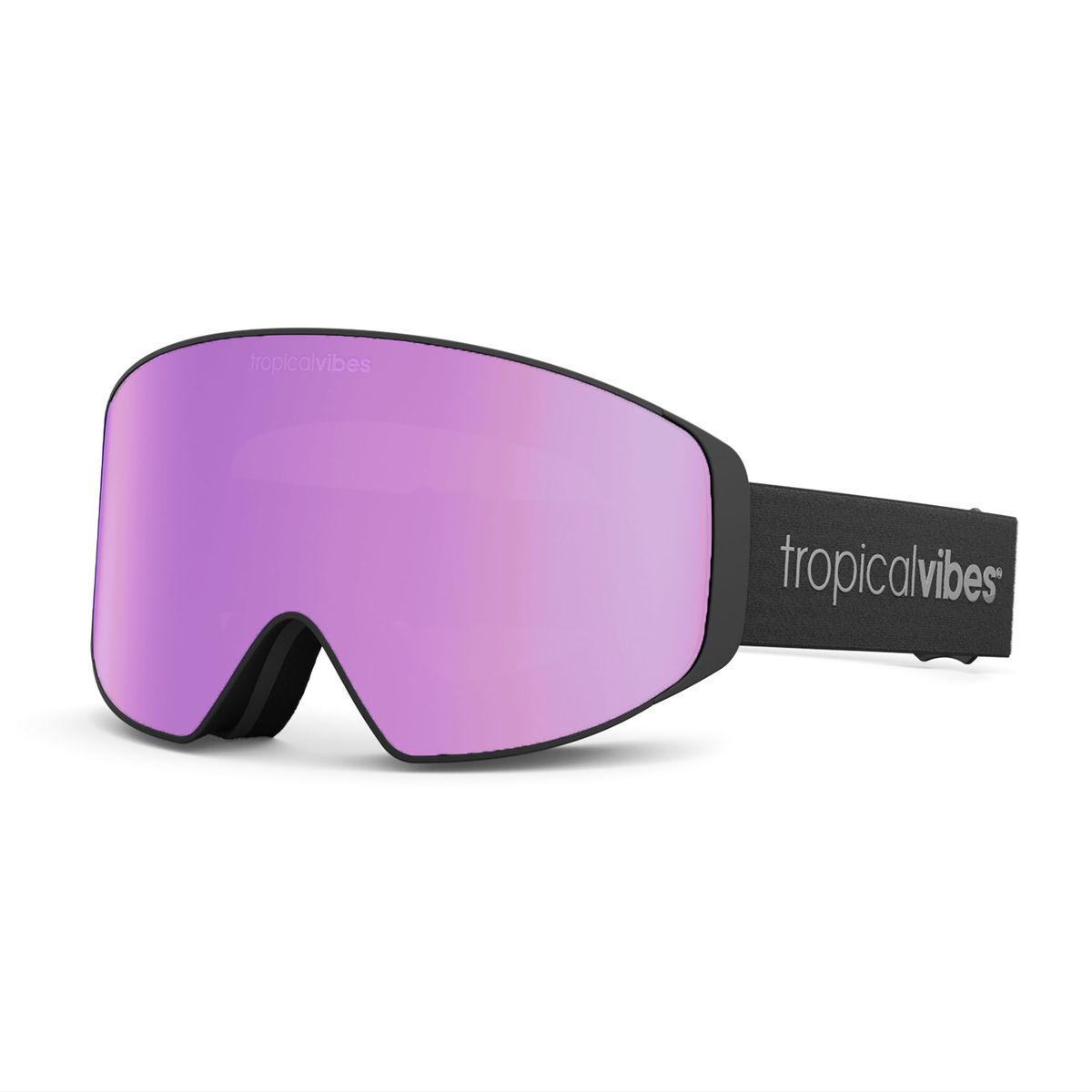 Tropical Vibes® Goggles Hemsedal Edt | Black - Sakura Pink |