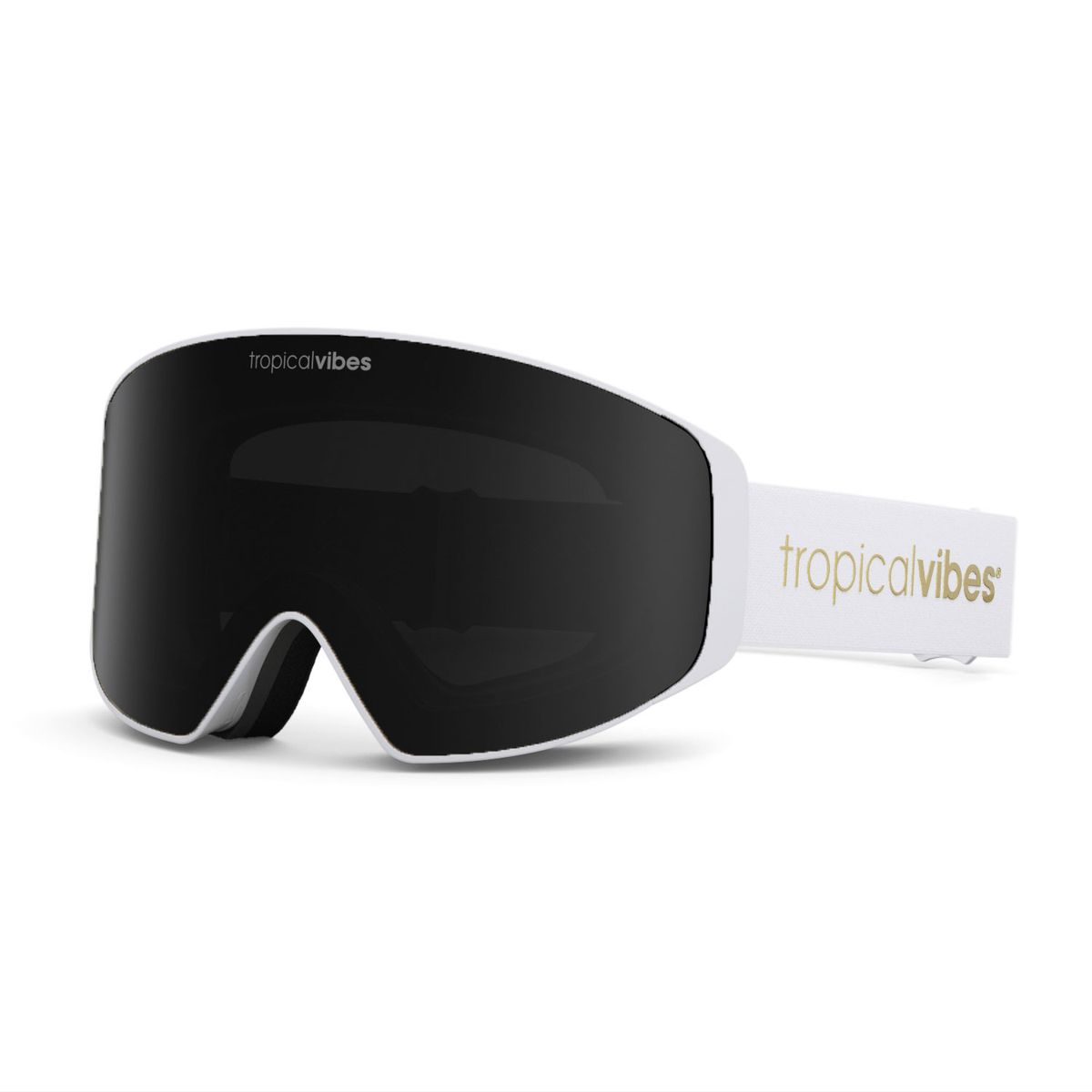 Tropical Vibes® Goggles Hemsedal Edt | White - Dark Smoke |