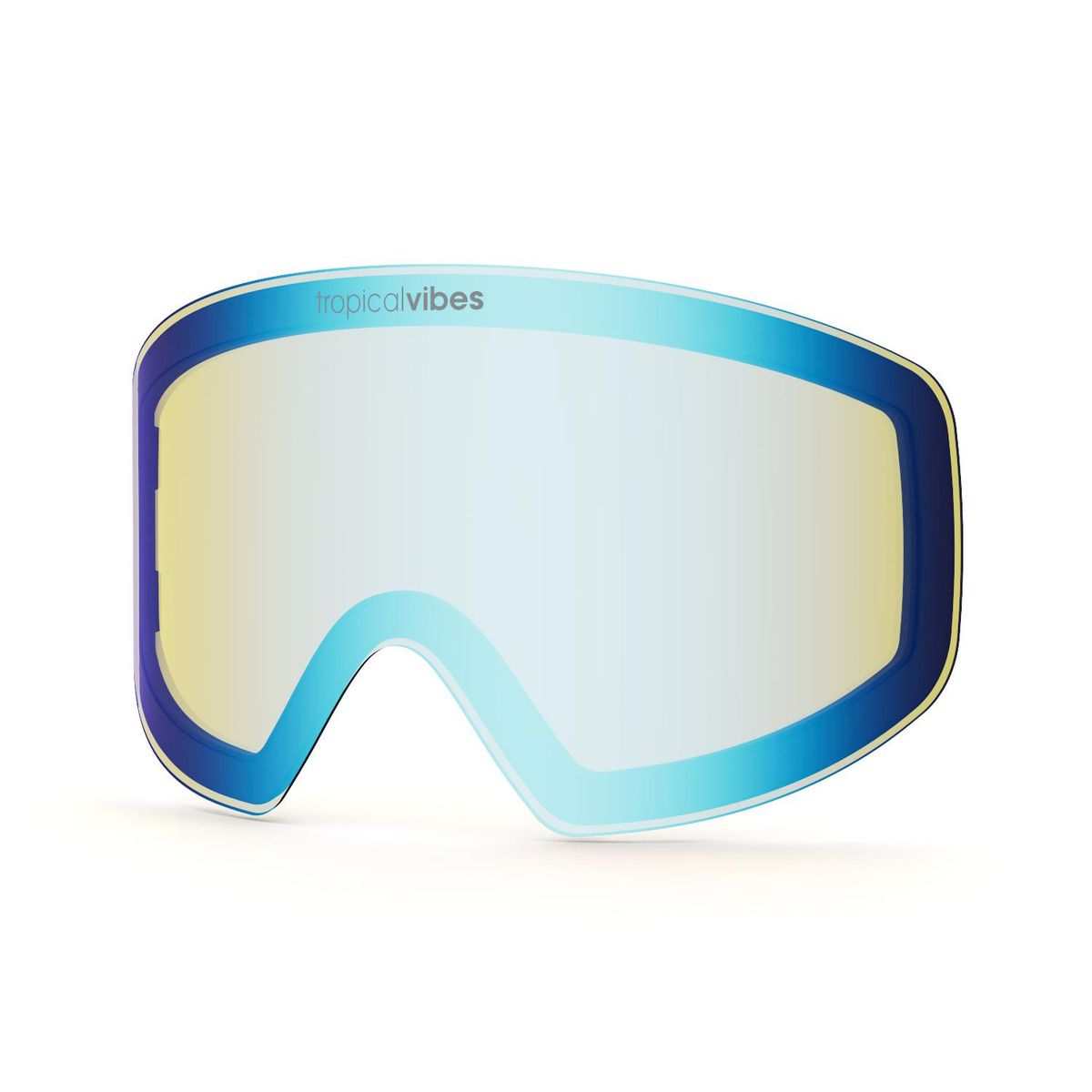 Tropical Vibes® Goggles Hemsedal Edt | White - Ice Blue |